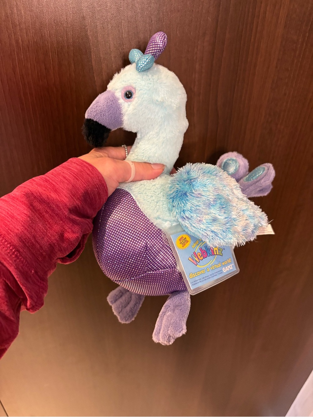 Ganz Webkinz Bluefadoodle HM453 All Tags Brand New w Unused Code